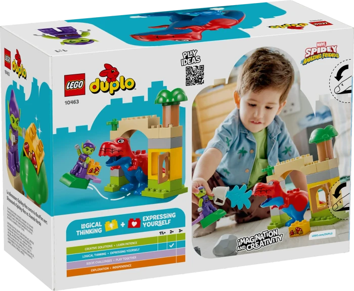 LEGO DUPLO - Dinosaur Spidey-Rex vs. Green Goblin
