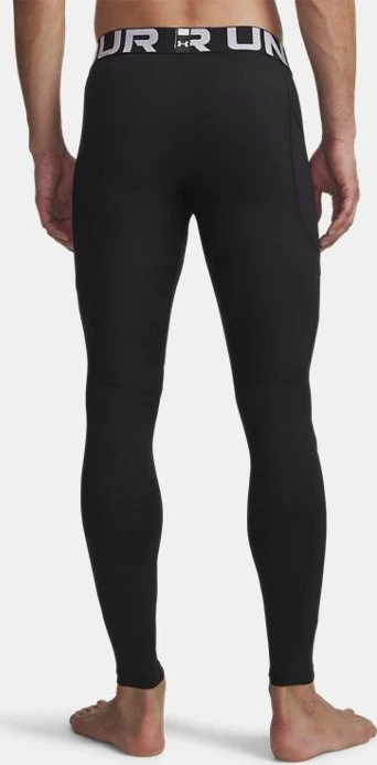 Under Armour ColdGear Armour Leggings Hose lang schwarz/weiß (Herren)