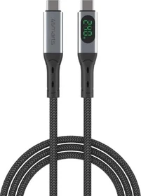 4smarts USB4 Kabel DigitCord Enterprise 240W 1.5m schwarz