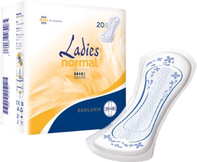 Param Ladies Inkontinenzeinlagen Exklusiv normal Hygieneeinlage, 20 Stück
