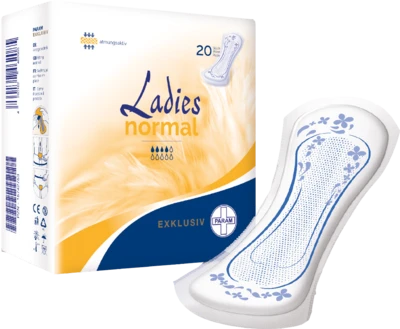 Param Ladies Inkontinenzeinlagen Exklusiv normal Hygieneeinlage, 20 Stück