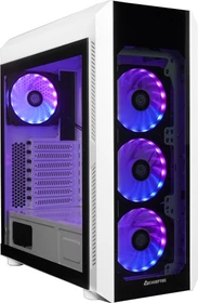 Chieftec Gamer GL-03B Scorpion 3 RGB, weiß, Glasfenster (GL-03W-OP)