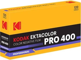 Kodak Ektacolor Pro 400 120 Farb-Negativfilm 5er Pack