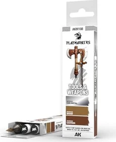 AK-Interactive Playmarkers Tools & Weapons Farbset, 3-tlg.