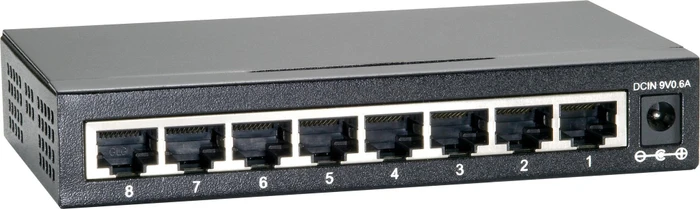 LevelOne GEU Desktop Gigabit Switch, 8x RJ-45