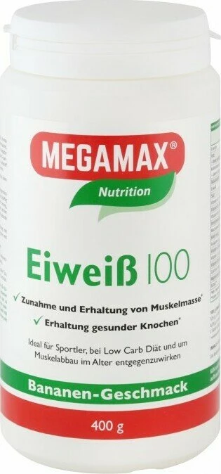 Megamax Eiweiß 100 Banane 400g