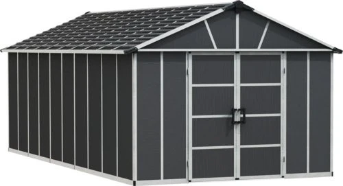 Palram Canopia Yukon Set 11x21.3 Gerätehaus grau