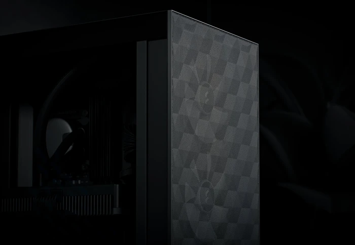 Fractal Design Pop Mini Air RGB Black TG Clear Tint, Glasfenster