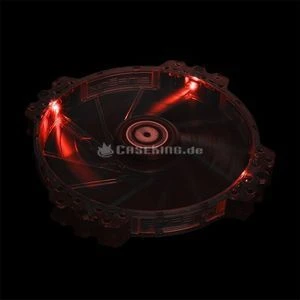 BitFenix Spectre Pro LED schwarz/rot, 200mm