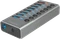 LogiLink USB-Hub mit Ladeanschluss, 7x USB-A 3.0, USB-B 3.0 [Buchse] Vorschaubild