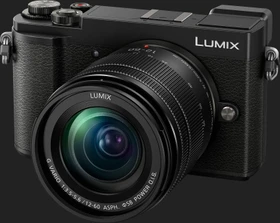 Panasonic Lumix DC-GX9 schwarz mit Objektiv Lumix G Vario 12-60mm 3.5-5.6 ASPH Power OIS