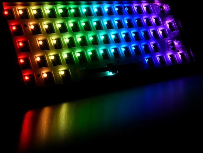 Sharkoon Skiller SGK50 S4 Gen2 Wood Barebone Gaming Tastatur, holz, ISO/ANSI