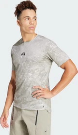 adidas Power Workout Funktionsshirt kurzarm silver pebble/black (Herren)