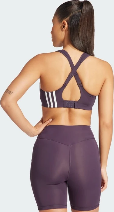 adidas TLRD Impact Training High Support Sport-BH aurora black (Damen)