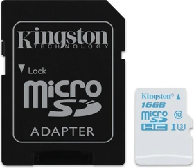 Kingston Action Camera R90/W45 16GB Kit, UHS-I U3, Class 10 (SDCAC/16GB)