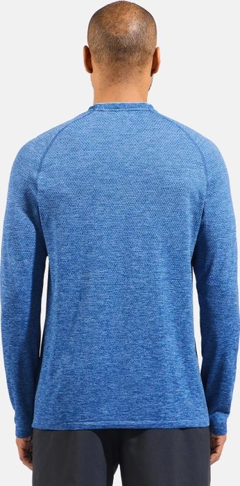 Odlo Essentials Seamless Laufshirt langarm limoges melange (Herren)