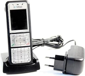 Mitel 622d mit Ladeschale schwarz/silber