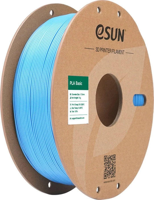eSUN PLA-Basic, Light Blue, Spule, 1.75mm, 1.00kg