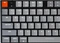 Keychron K1 V4, 80% TKL, LEDs weiß, schwarz, Gateron LOW PROFILE RED, USB/Bluetooth, US Vorschaubild