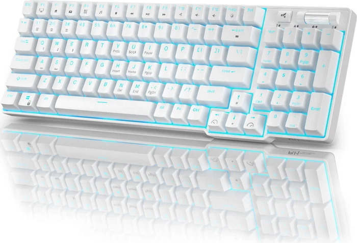 RK Royal Kludge RK96 96% Wireless, LEDs blau, hot-swap, RK BLUE, USB/Bluetooth, US