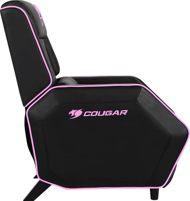Cougar Ranger Eva Gaming-Sofa, schwarz/pink