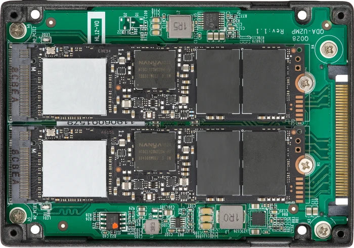 QNAP QDA-U2MP Festplatteneinschub, M.2 PCIe, 2.5"