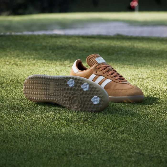 adidas Samba Spikeless Golf rustic orange/cloud white/gum