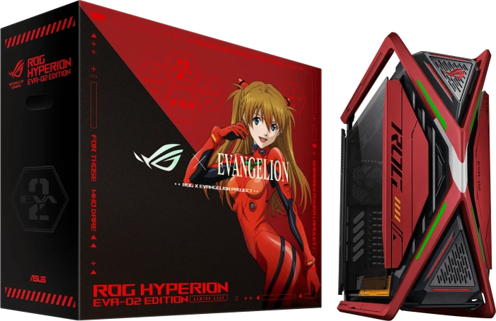 ASUS ROG Hyperion GR701 EVA-02 Edition, Glasfenster
