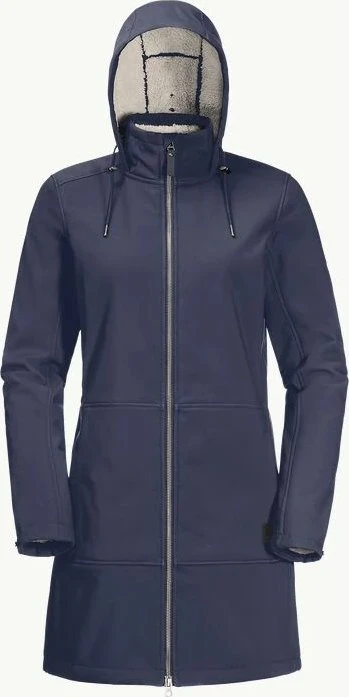 Jack Wolfskin Windy Valley Funktionsmantel night blue (Damen)