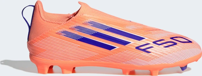 adidas F50 League Laceless FG/MG beam orange/lucid blue/cloud white (Junior)