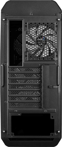 AeroCool Aero One Frost, schwarz, Glasfenster