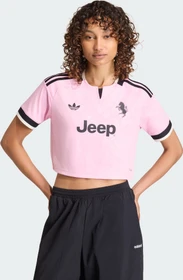 adidas Juventus Turin Crop Top 2026/2027 Auswärtstrikot kurzarm (Damen)