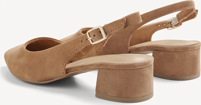 Tamaris Leder Slingpumps braun (Damen)