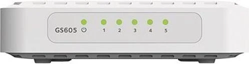 Netgear GS600 Desktop Gigabit Switch, 5x RJ-45