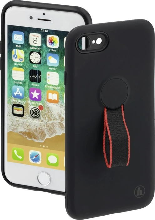 Hama Cover Red Sensation No. 2 für Apple iPhone 7/8 schwarz/rot