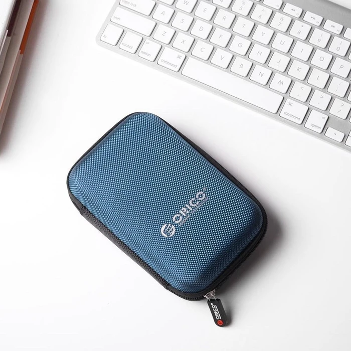 Orico 2.5" HDD Protection Bag, Tasche für externe Festplatte, 2.5", blau