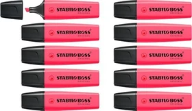 STABILO Boss Original rosa, 10er-Pack