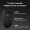Mchose L7 Pro 8K Lightweight Wireless Gaming Mouse, schwarz, USB/Bluetooth Vorschaubild