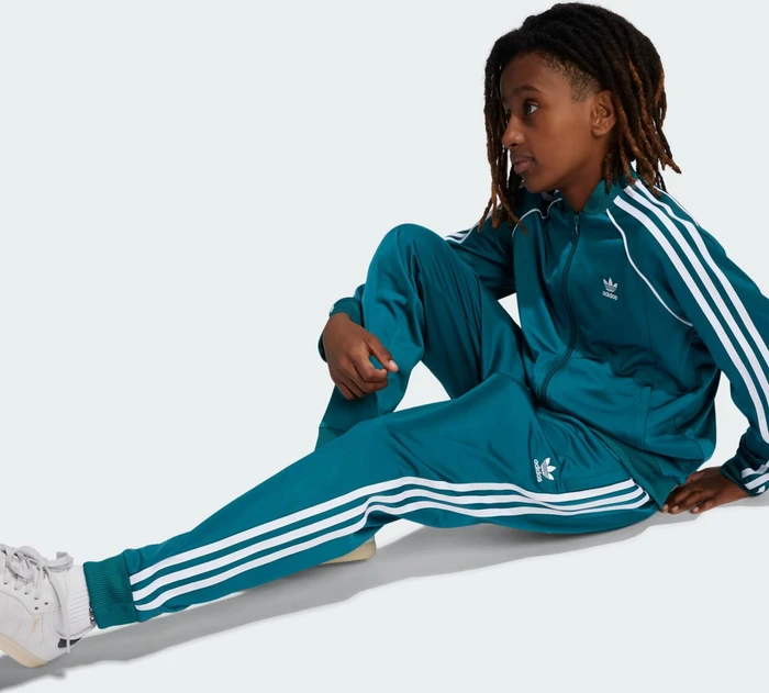 adidas Adicolor SST Trainingshose lang legacy teal (Junior)