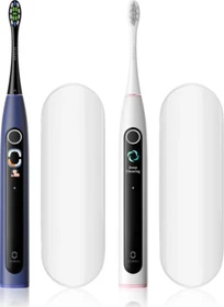 Oclean X Lite S Duo dunkelblau/grau + 2. Handstück + Etui