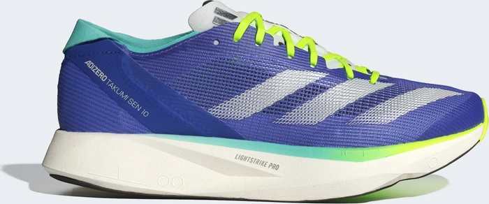 adidas Adizero Takumi Sen 10 cobalt blue/zero metalic/lucid lemon (Damen)