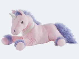 Heunec Einhorn liegend 50cm rosa