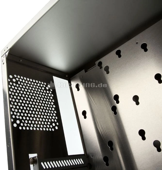 Cubitek Mini Cube silber, Mini-ITX