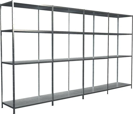 Schulte Lagertechnik PowerMAX Schwerlastregal 380x180x50cm verzinkt