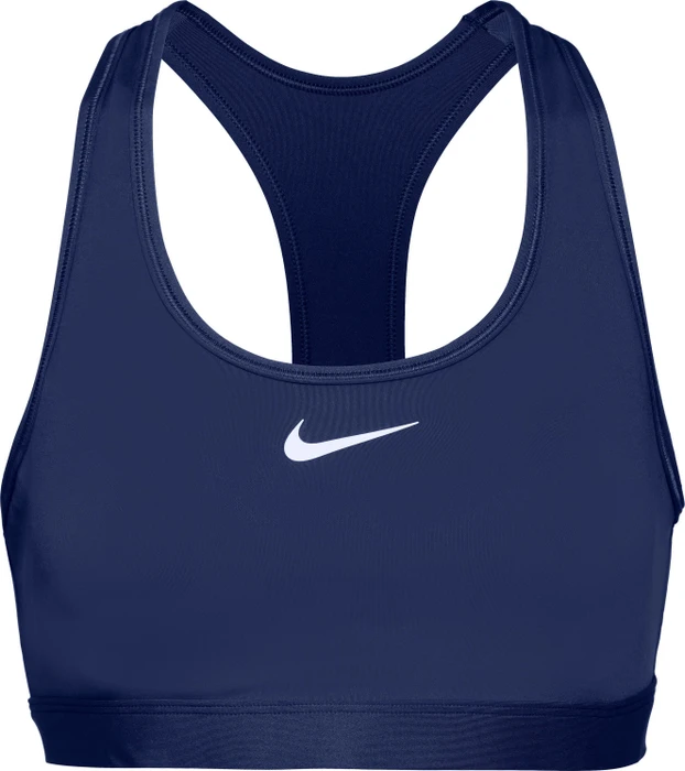 Nike Swoosh Medium Support Sport-BH midnight navy/white (Damen)