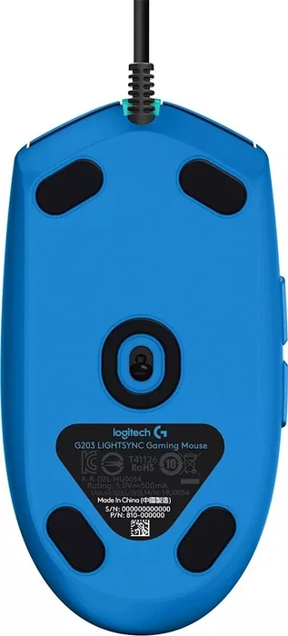 Logitech G203/G102 Lightsync blau, USB
