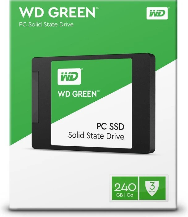 Western Digital WD Green PC SSD 240GB, 2.5" / SATA 6Gb/s