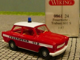 Wiking Klassik Edition Feuerwehr Trabant 601 S