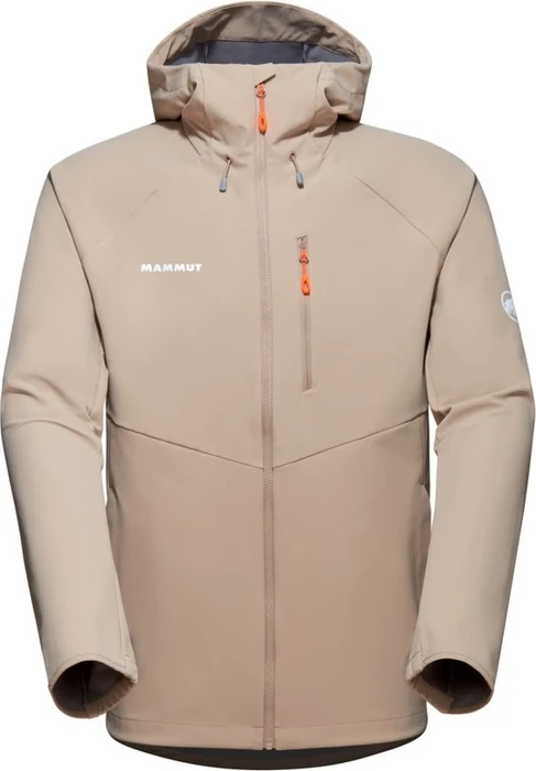 Mammut Ultimate Comfort SO Hooded Funktionsjacke savannah (Herren)