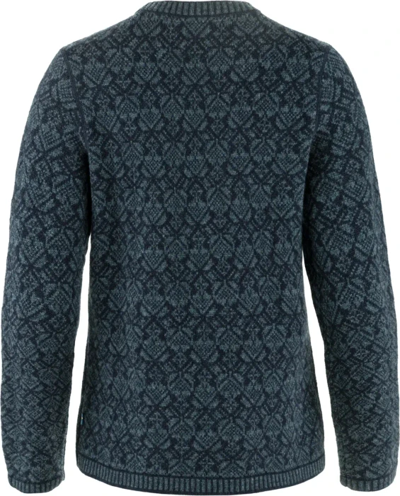 Fjällräven Snow Round Neck Strickpullover dark navy (Damen)